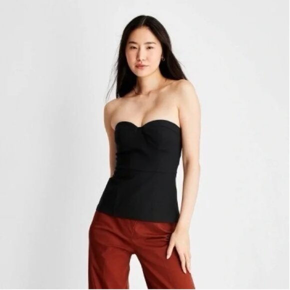 Future Collective Reese Bustier Black Size Medium - Picture 1 of 8